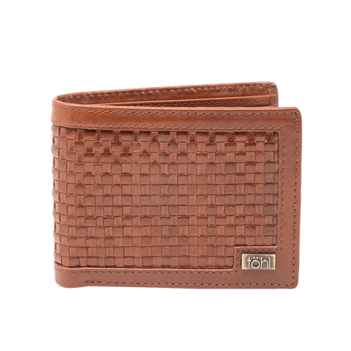 BRIDGE MEN'S WALLET - VINTAGE TAN