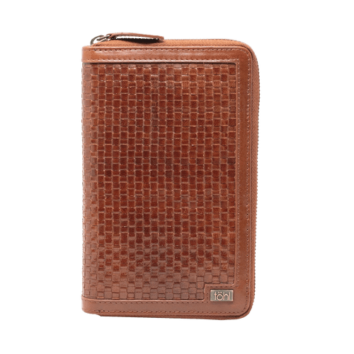 JOVIZ MEN'S TRAVEL WALLET - VINTAGE TAN