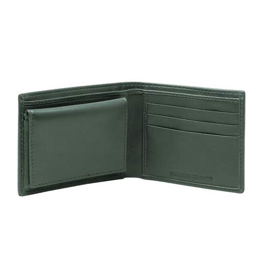 SWELL FOREST MEN'S WALLET - FOREST GREEN