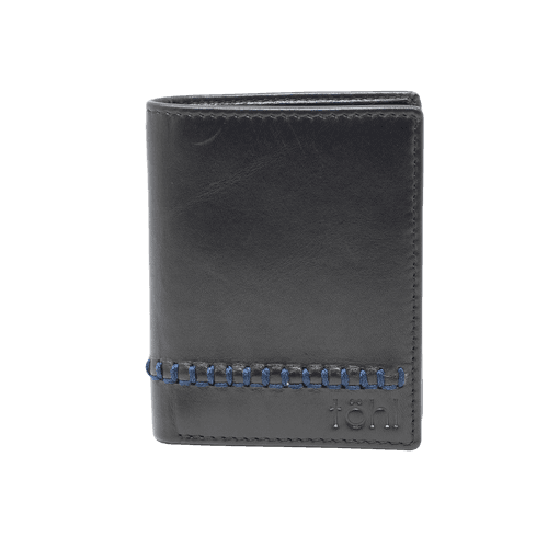 AIDEN NAVY MEN'S WALLET - CHARCOAL BLACK