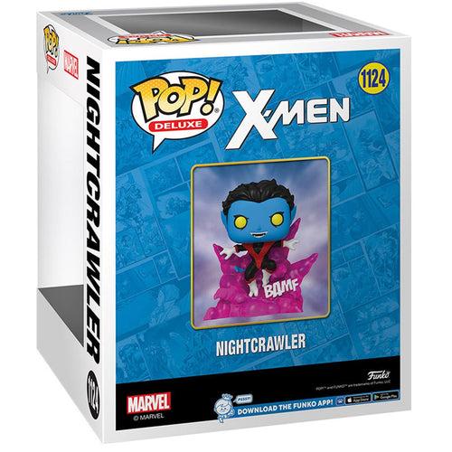 Funko POP!X-Men Teleporting Nightcrawler Glow-in-the-Dark Deluxe  #1124 - Previews Exclusive