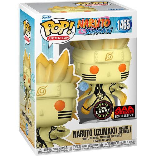 Funko Pop! Naruto: Shippuden - Naruto Uzumaki (Kurama Link Mode) #1465 - AAA Anime Exclusive CHASE