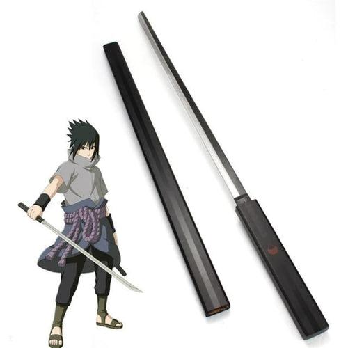 Naruto - Sasuke's Grasscutter: Wooden Katana (Black)