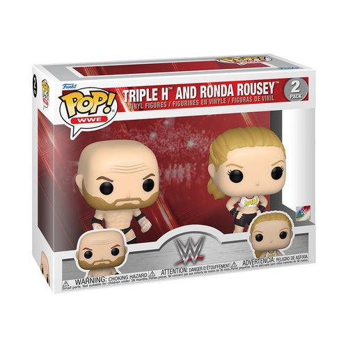 Funko POP! WWE: Triple H and Ronda Rousey 2-Pack