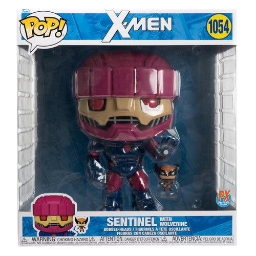 Funko Pop! X-Men : Sentinel with Wolverine Jumbo 10-Inch