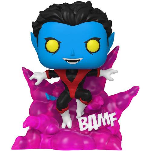 Funko POP!X-Men Teleporting Nightcrawler Glow-in-the-Dark Deluxe  #1124 - Previews Exclusive