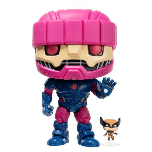 Funko Pop! X-Men : Sentinel with Wolverine Jumbo 10-Inch