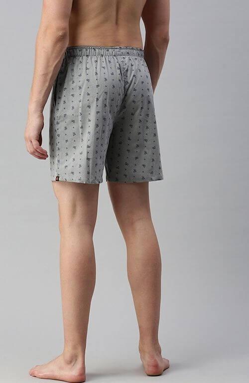 The Grey Daisy Printed Boxer