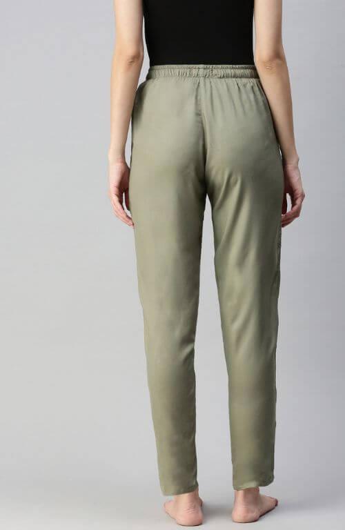The Olive Valley Green Women PJ Pant