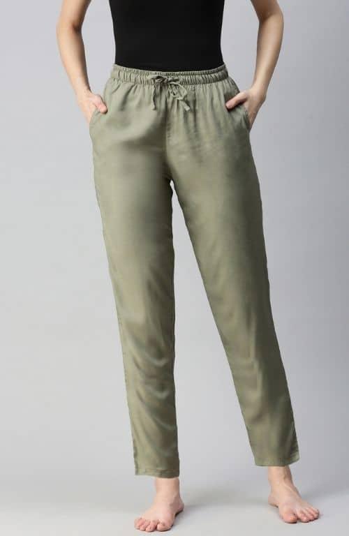 The Olive Valley Green Women PJ Pant