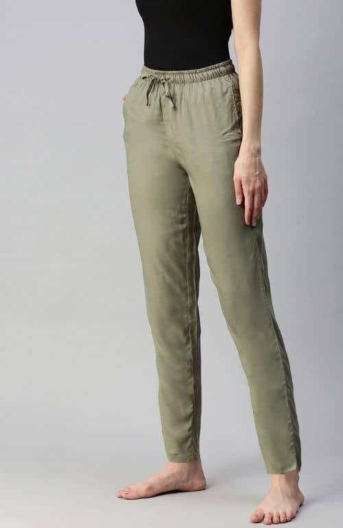 The Olive Valley Green Women PJ Pant