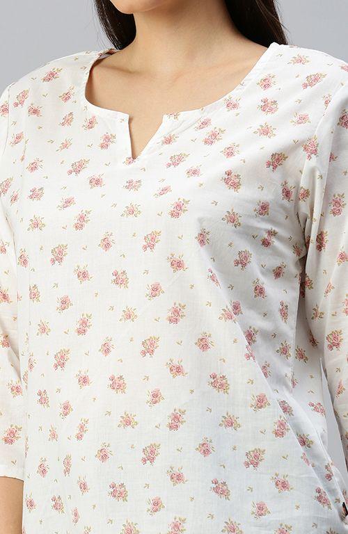 The Orchid Blossom Floral Women Top