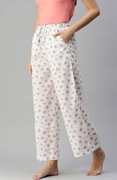 The Blooming Floral Women Wide Leg