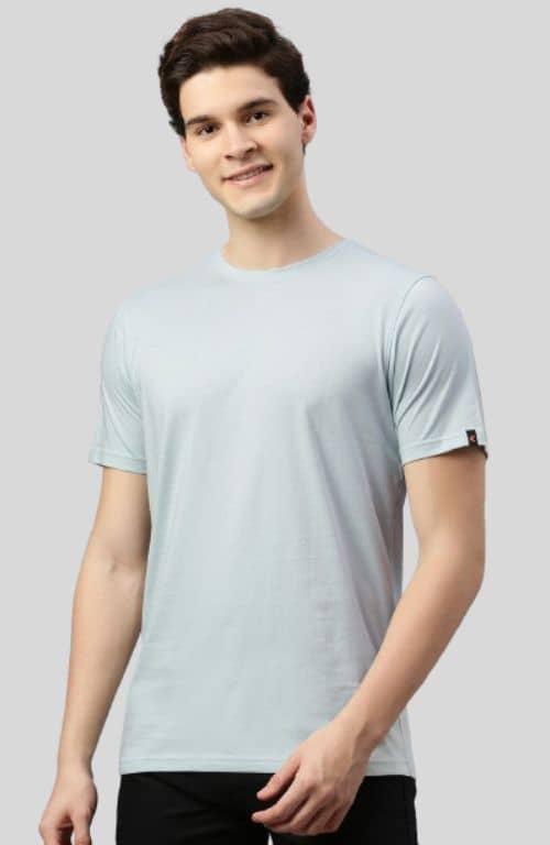 The Ocean is Aqua Crew Neck T-Shirt For Men