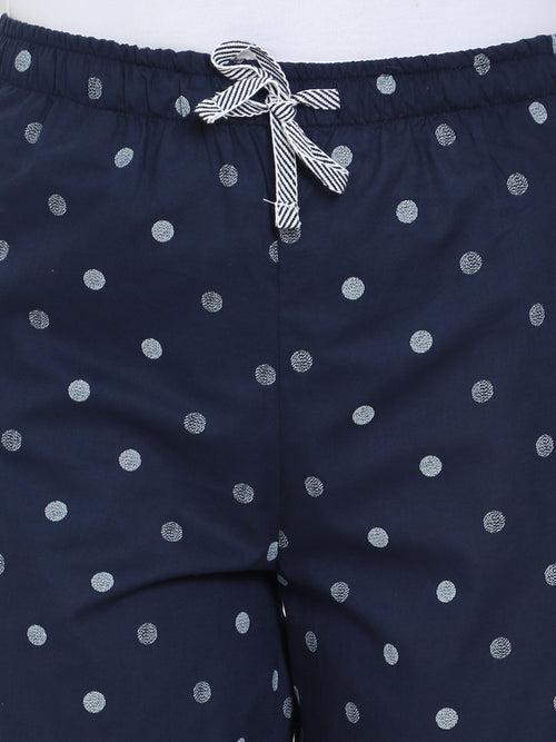 The Blue Moons Women Polka PJ Pant