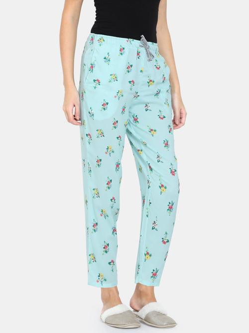 The Floral Essence Women Summer PJ Pant