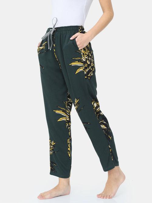 The Green Ripe Pineapple Women PJ Pant