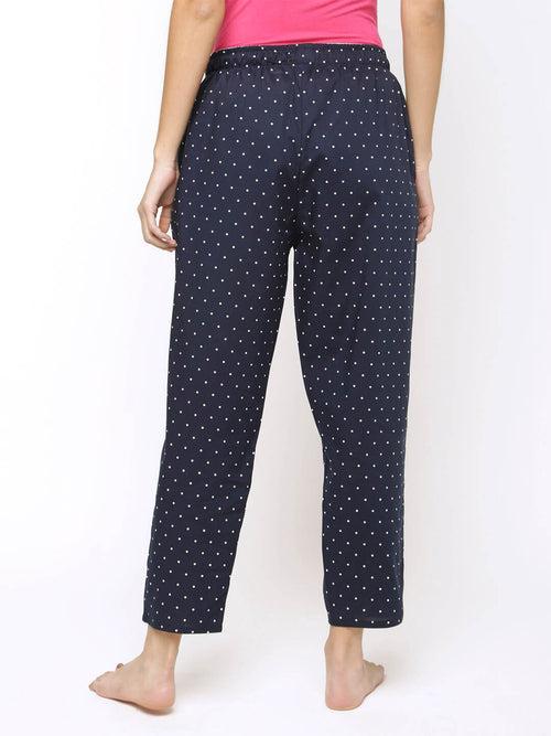 The Blue Moon Polka Women Summer Pant