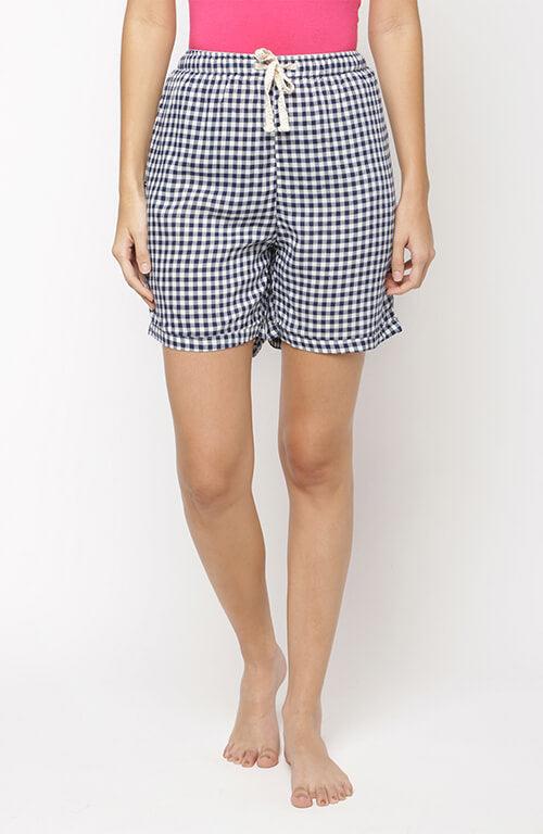 The Nifty Check Women WFH Shorts