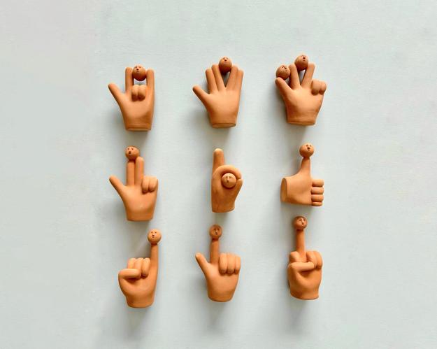 Handy Heads Set - Terracotta