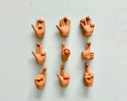 Handy Heads Set - Terracotta