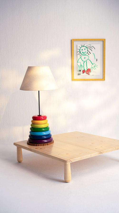 The Rainbow Stacker Lamp