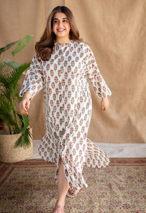 LazyDays Serene Lounge Cotton Dress