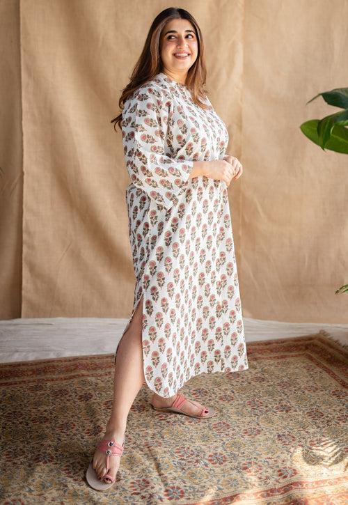 LazyDays Serene Lounge Cotton Dress