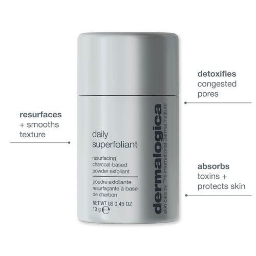 Daily Superfoliant Anti-pollution Face Scrub with charcoal