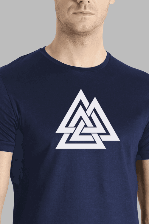 ADRO Triangle Mens Printed T-Shirt