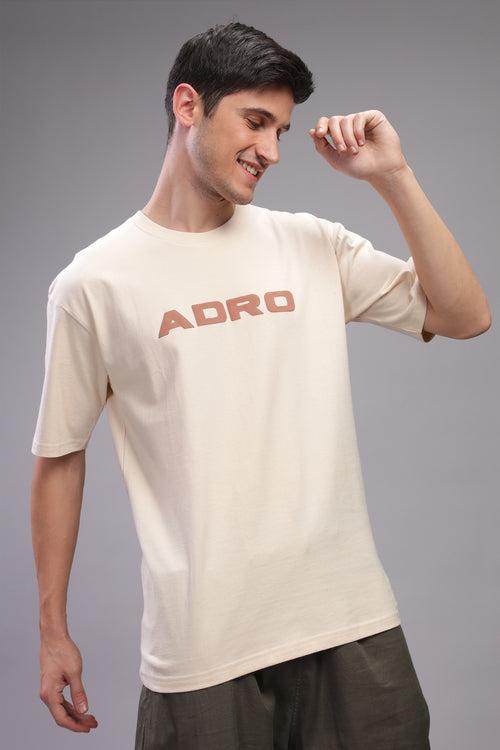 Adro Oversized Backside Printed T-shirt