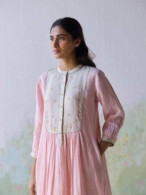 In the Moment Linen Dress