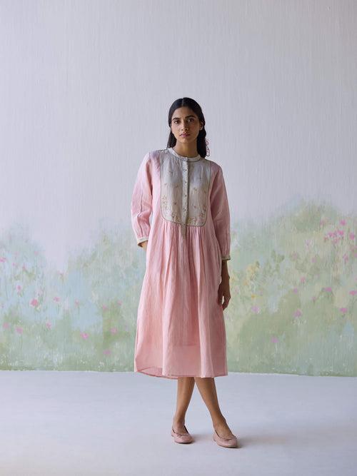 In the Moment Linen Dress