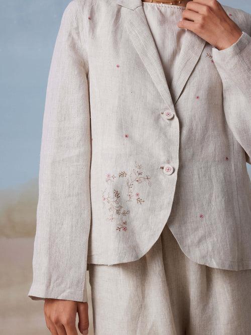 Serenity Linen Jacket