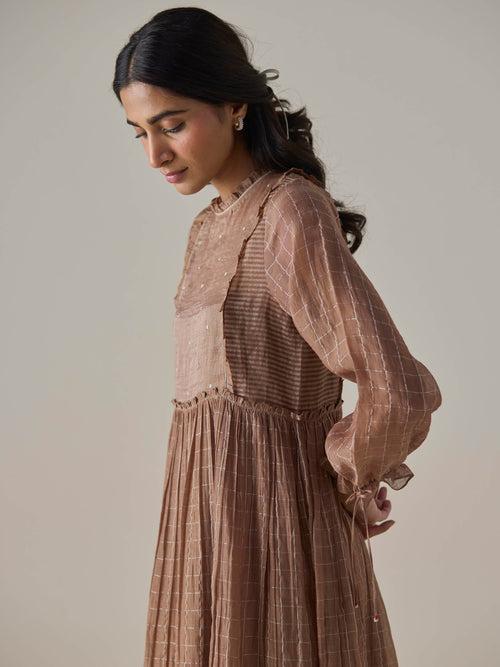 Forest Glow Midi Dress