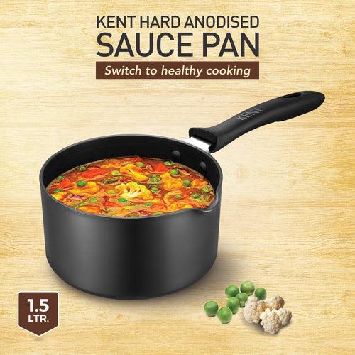 KENT Hard Anodised Sauce Pan 1.5L