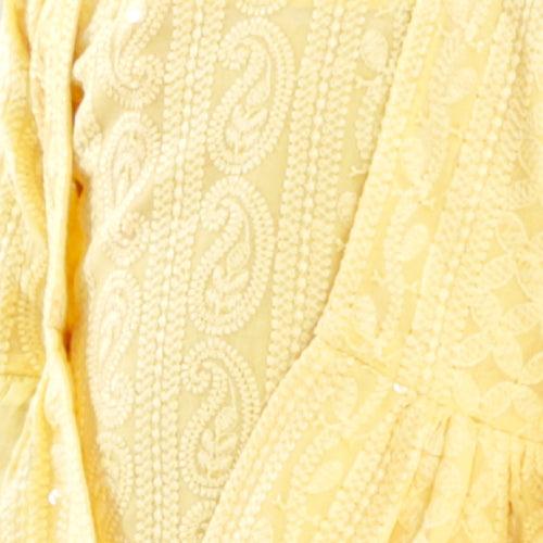 Yellow Poppy Palazzo Set