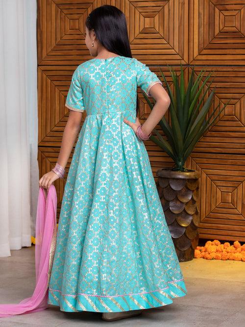 Sea Front Anarkali Set