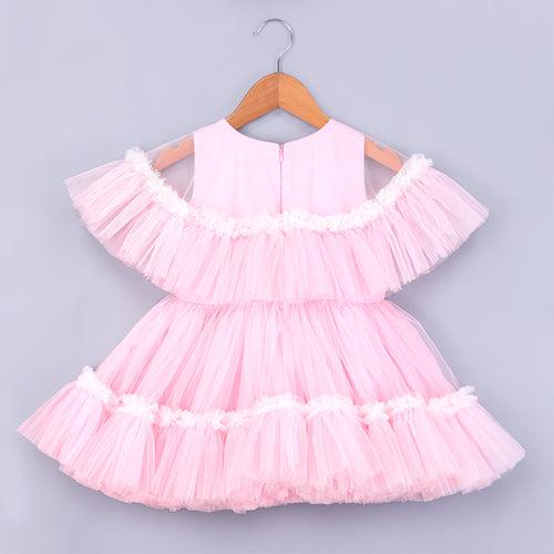 Magical Pink Cape Dress