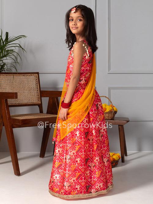 Patola Print Lehenga Set