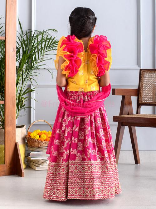 Butterfly Blush Lehenga Set