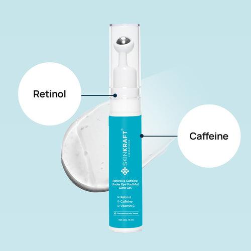 Retinol & Caffeine Under Eye Youthful Glow Gel