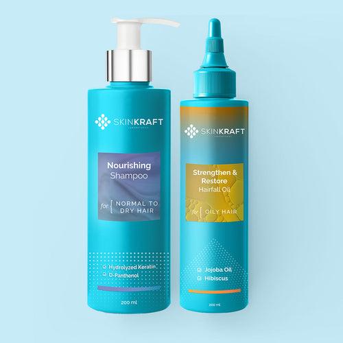 Nourishing, Anti-Hairfall Combo For Dry Hair