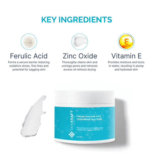 Ferulic Acid with Vit E Antioxidant Face Mask