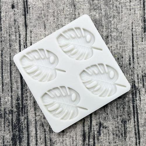 Silicone Monstera Tropical Leaves Candle Mould - Premium Quality