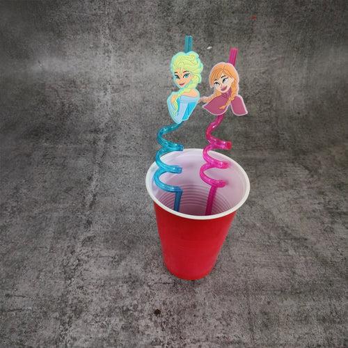 Frozen Theme Designer Straw