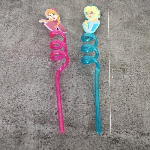 Frozen Theme Designer Straw