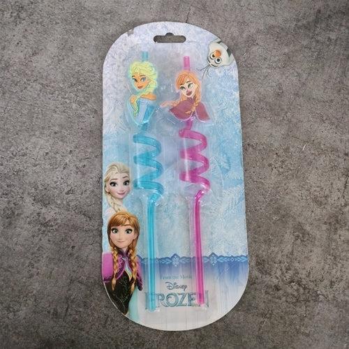 Frozen Theme Designer Straw