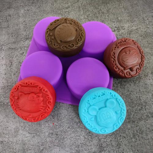 Doraemon Cartoon Silicone Mould - 90 Grams