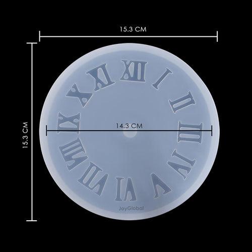 Silicone Roman Clock Resin Mould